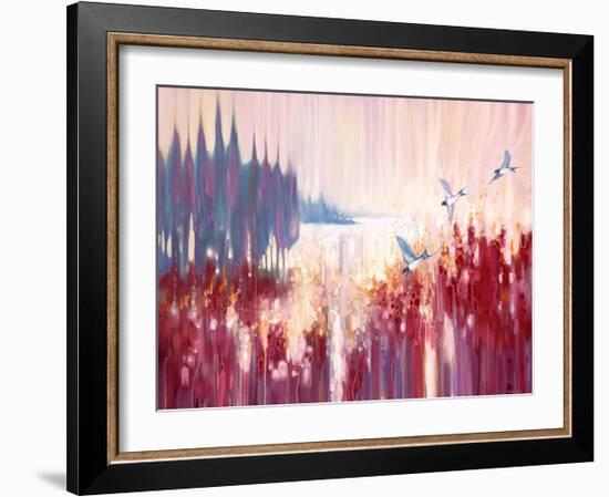 A Summer Place-Gill Bustamante-Framed Art Print