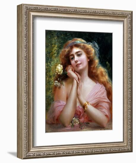 A Summer Reverie-Emile Vernon-Framed Giclee Print