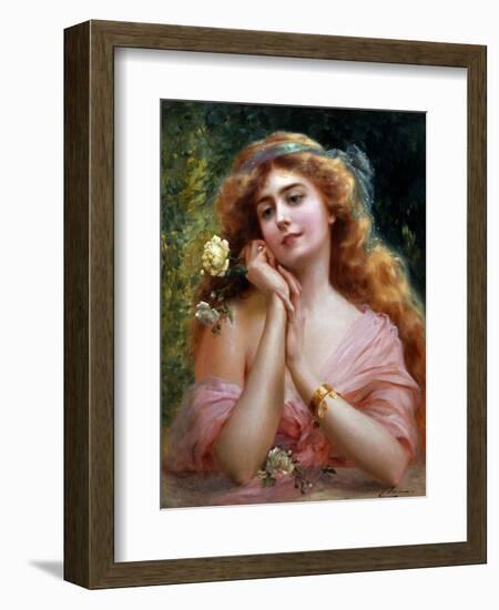 A Summer Reverie-Emile Vernon-Framed Giclee Print