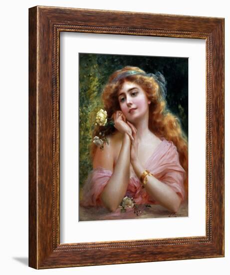 A Summer Reverie-Emile Vernon-Framed Giclee Print