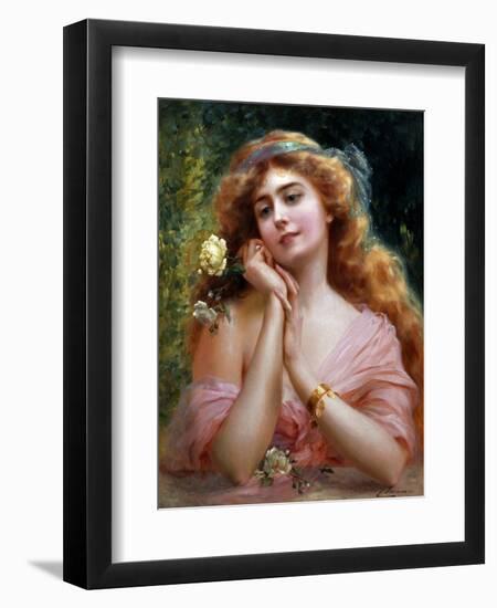 A Summer Reverie-Emile Vernon-Framed Giclee Print