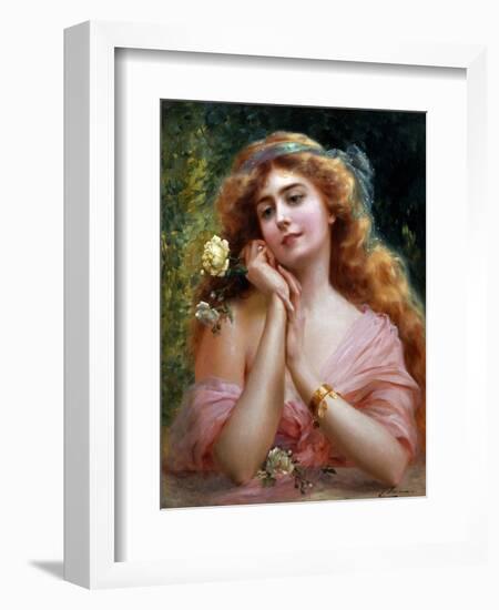 A Summer Reverie-Emile Vernon-Framed Giclee Print