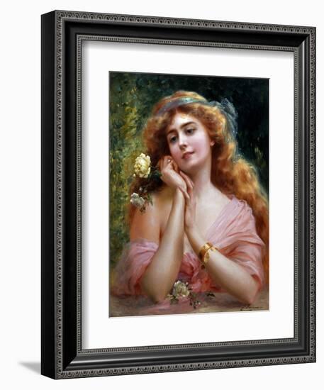 A Summer Reverie-Emile Vernon-Framed Giclee Print