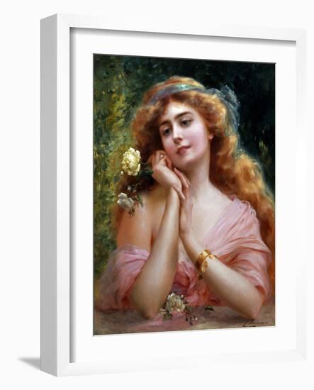 A Summer Reverie-Emile Vernon-Framed Giclee Print