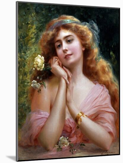 A Summer Reverie-Emile Vernon-Mounted Giclee Print