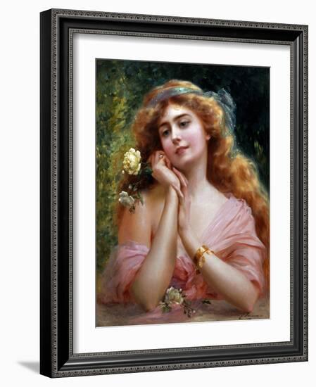 A Summer Reverie-Emile Vernon-Framed Giclee Print