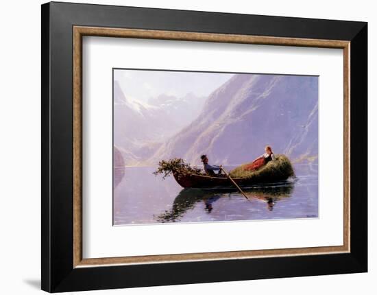 A Summer Romance-Hans Dahl-Framed Premium Giclee Print