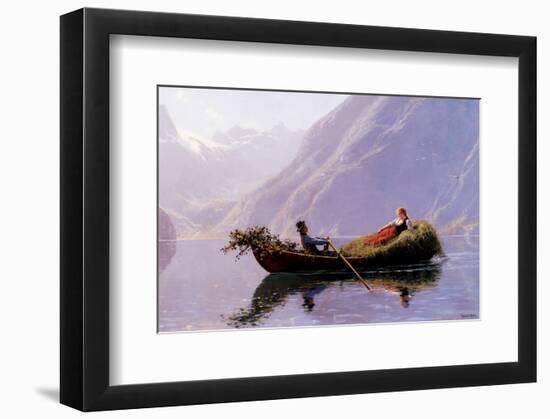 A Summer Romance-Hans Dahl-Framed Premium Giclee Print