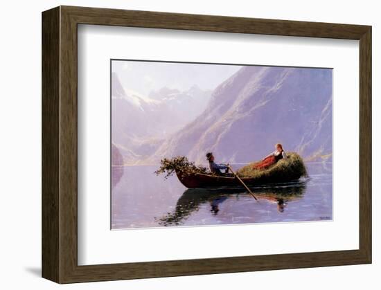 A Summer Romance-Hans Dahl-Framed Premium Giclee Print