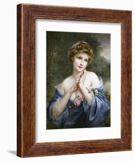 A Summer Rose-Francois Martin-kavel-Framed Giclee Print