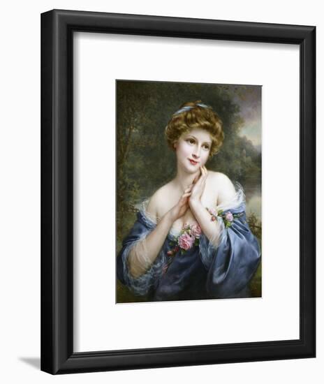 A Summer Rose-Francois Martin-kavel-Framed Premium Giclee Print