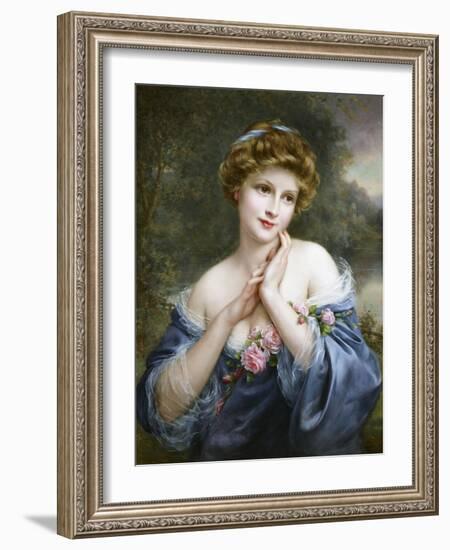 A Summer Rose-Francois Martin-kavel-Framed Giclee Print