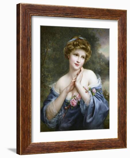 A Summer Rose-Francois Martin-kavel-Framed Giclee Print