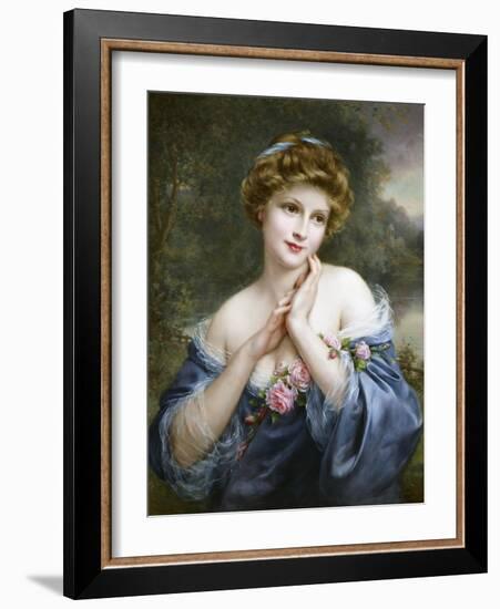 A Summer Rose-Francois Martin-kavel-Framed Giclee Print