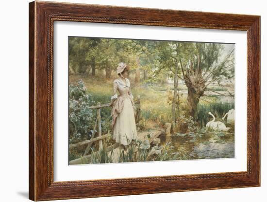 A Summer's Afternoon-Alfred Augustus Glendening-Framed Giclee Print