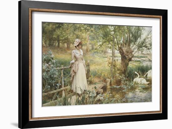 A Summer's Afternoon-Alfred Augustus Glendening-Framed Giclee Print