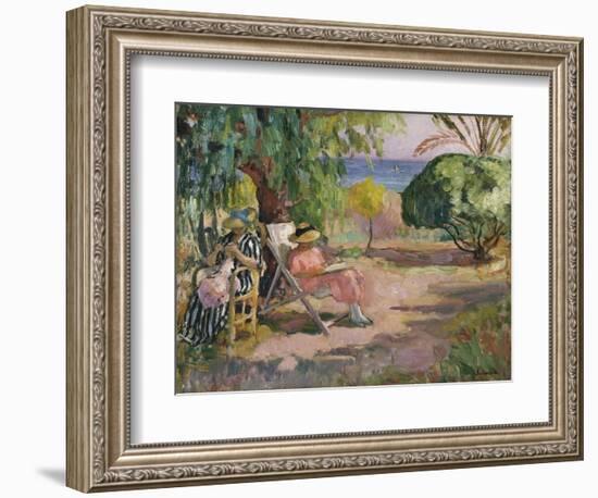 A Summer's Day-Henri Lebasque-Framed Giclee Print