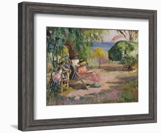 A Summer's Day-Henri Lebasque-Framed Giclee Print