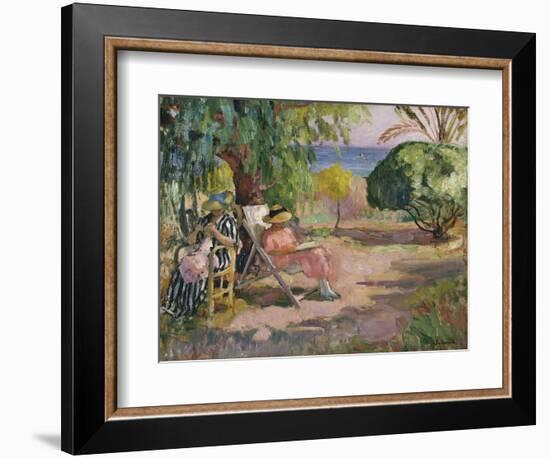 A Summer's Day-Henri Lebasque-Framed Giclee Print