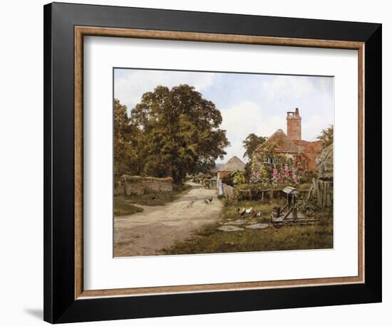 A Summer's Day-Edward Wilkins Waite-Framed Giclee Print