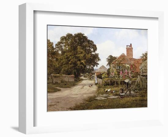 A Summer's Day-Edward Wilkins Waite-Framed Giclee Print