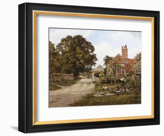 A Summer's Day-Edward Wilkins Waite-Framed Giclee Print