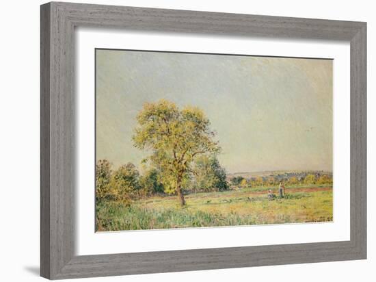 A Summer's Day-Alfred Sisley-Framed Giclee Print