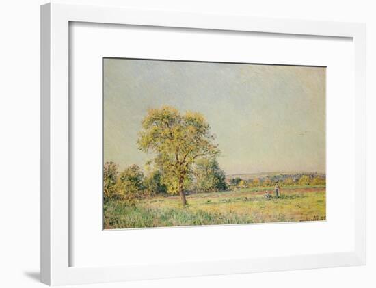 A Summer's Day-Alfred Sisley-Framed Giclee Print