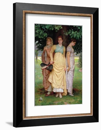 A Summer Shower-Charles Edward Perugini-Framed Premium Giclee Print