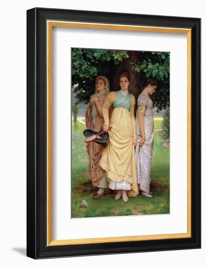 A Summer Shower-Charles Edward Perugini-Framed Premium Giclee Print