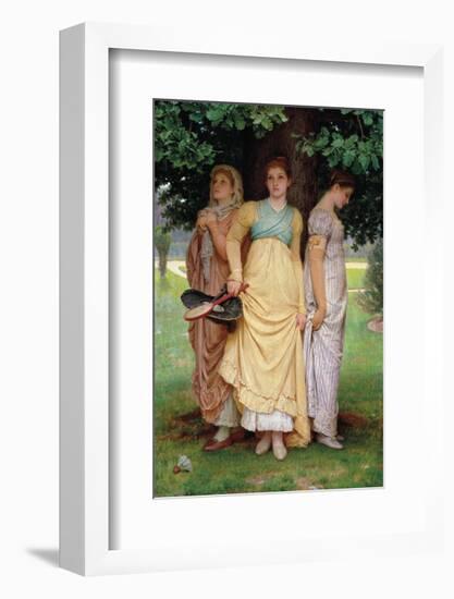 A Summer Shower-Charles Edward Perugini-Framed Premium Giclee Print