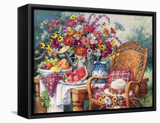 A Summers Picnic-Barbara Mock-Framed Premier Image Canvas