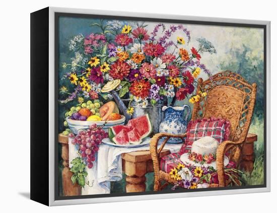 A Summers Picnic-Barbara Mock-Framed Premier Image Canvas