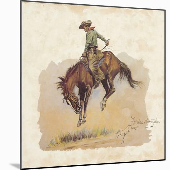 A 'Sun Fisher'-Frederic Sackrider Remington-Mounted Giclee Print