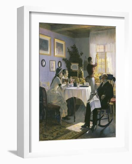 A Sunday Afternoon, 1888-Carl Thomsen-Framed Giclee Print