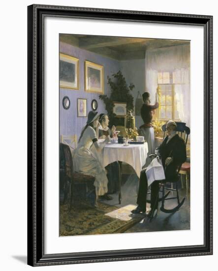 A Sunday Afternoon, 1888-Carl Thomsen-Framed Giclee Print