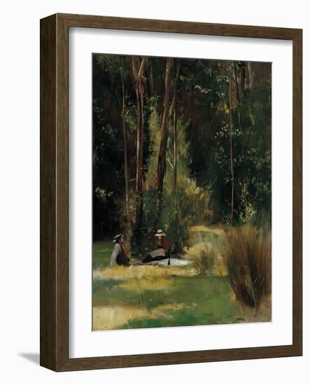 A Sunday Afternoon-Tom Roberts-Framed Giclee Print