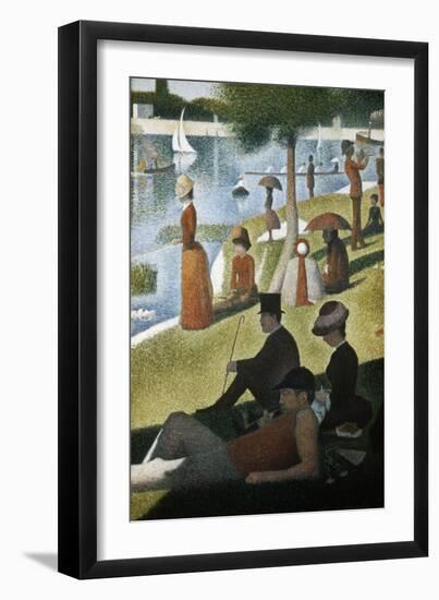 A Sunday on La Grande Jatte 1884, 1884-86-Georges Seurat-Framed Giclee Print