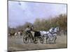 A Sunday Pleasure Outing in the Park-Ottokar Walter-Mounted Giclee Print