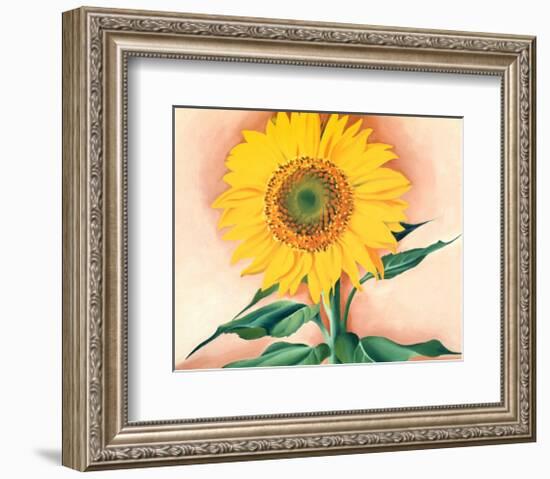 A Sunflower from Maggie, 1937-Georgia O'Keeffe-Framed Art Print