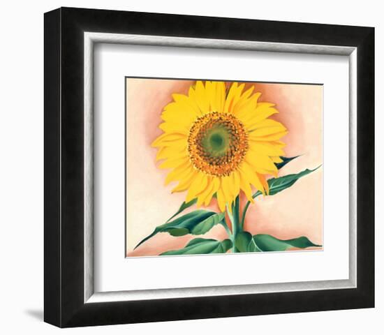 A Sunflower from Maggie, 1937-Georgia O'Keeffe-Framed Art Print