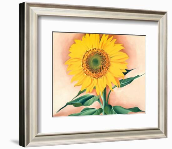 A Sunflower from Maggie, 1937-Georgia O'Keeffe-Framed Art Print