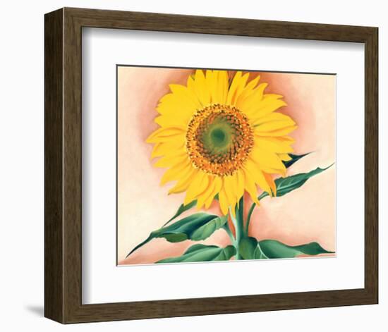 A Sunflower from Maggie, 1937-Georgia O'Keeffe-Framed Art Print