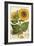 A Sunflower-John Miller (Johann Sebastien Mueller)-Framed Giclee Print