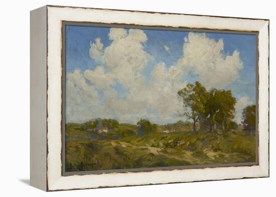 A Sunny Day, 1909 (Oil on Wood)-Julian Onderdonk-Framed Premier Image Canvas