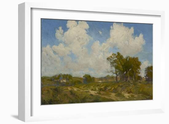 A Sunny Day, 1909 (Oil on Wood)-Julian Onderdonk-Framed Giclee Print