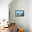 A Sunny Living Room Interior-PlusONE-Framed Premier Image Canvas displayed on a wall
