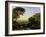 A Sunset or Landscape with Argus Guarding Io-Claude Lorraine-Framed Giclee Print