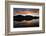 A Sunset over the Rocky Mountains Is Reflected in a Lake Near Boulder, Colorado-Sergio Ballivian-Framed Photographic Print