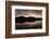 A Sunset over the Rocky Mountains Is Reflected in a Lake Near Boulder, Colorado-Sergio Ballivian-Framed Photographic Print